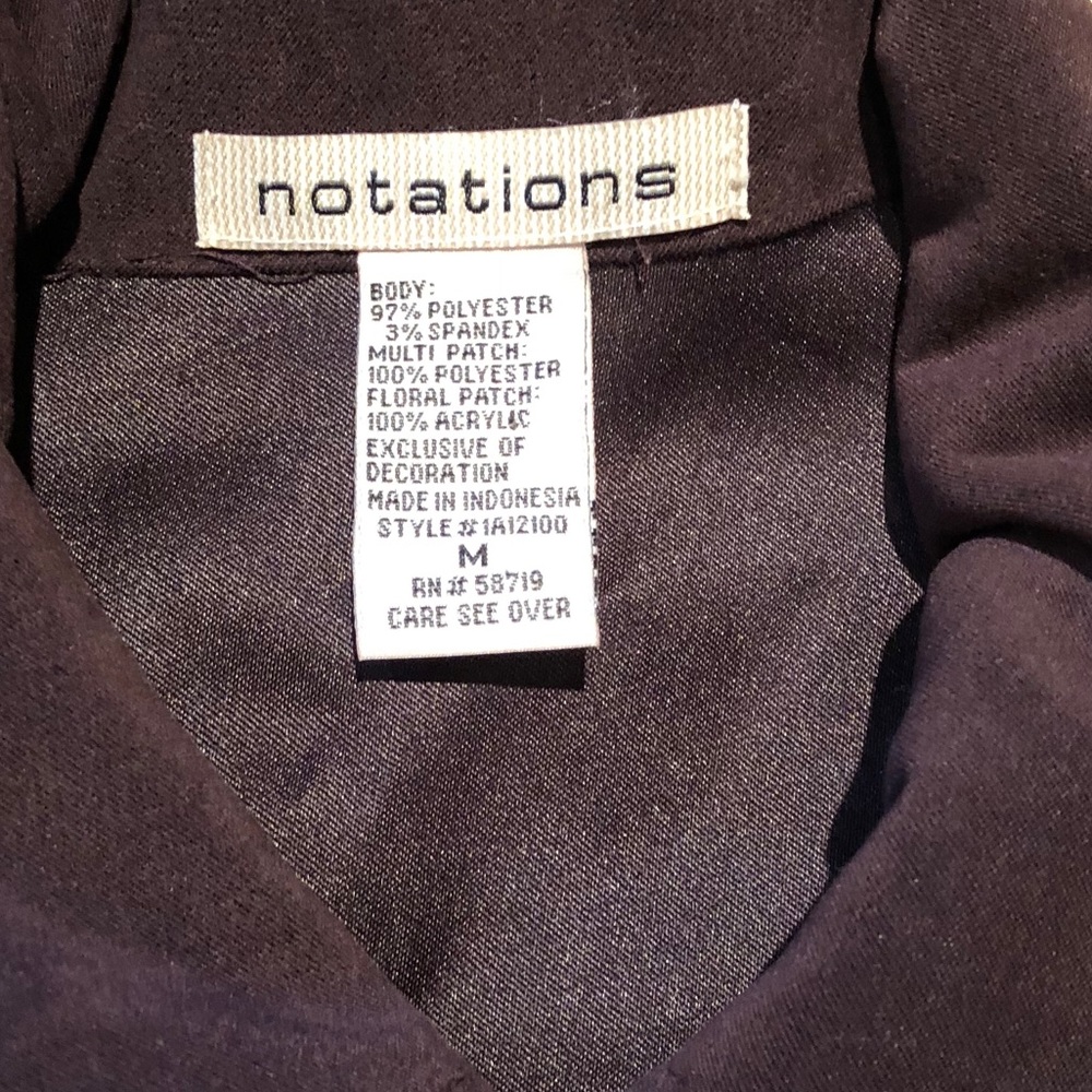 Notations Patchwork Boho Luxe Jacket | Embroidere… - image 5